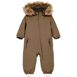 Color Kids Kinder Fake Fur Schneeanzug