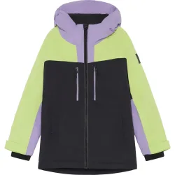 Color Kids Kinder Colorblock Ski Jacke