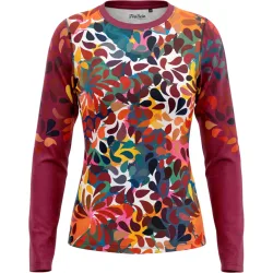 FreiSein Damen BlumenMädchen Longsleeve