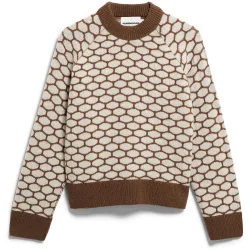 Armedangels Damen Wool Multi Dots Knit Pullover