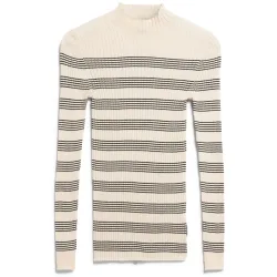 Armedangels Damen Alaania Striped Knit Longsleeve