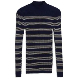 Armedangels Damen Alaania Striped Knit Longsleeve