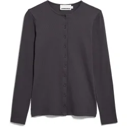 Armedangels Damen Rib Button Jacke