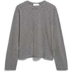 Armedangels Damen Slub Jersey Stripe Longsleeve