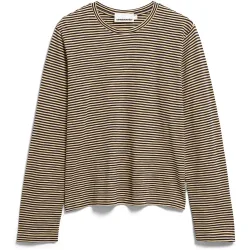Armedangels Damen Slub Jersey Stripe Longsleeve