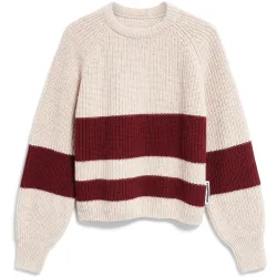 Armedangels Damen Rib Striped Knit Pullover