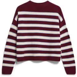 Armedangels Damen Merinaa Striped Knit Pullover
