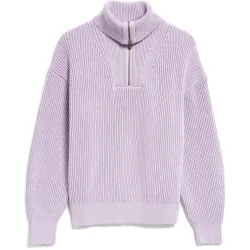 Armedangels Damen Vanisé Rib Knit Troyer Pullover