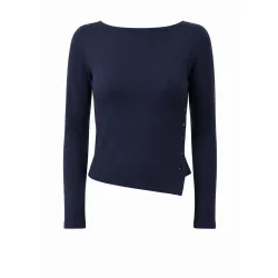 Mandala Damen Side Button Longsleeve