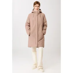 LangerChen Damen Wattierter Parka