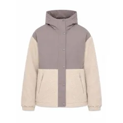 Mazine Damen Fabric Blocking Jacke