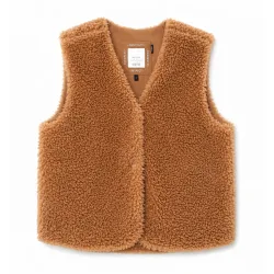 Mazine Damen Faux-Fur Weste