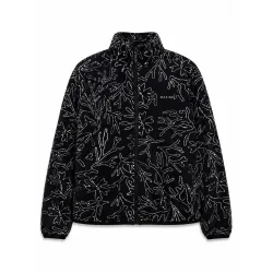 Mazine Damen Printed Fleece Jacke