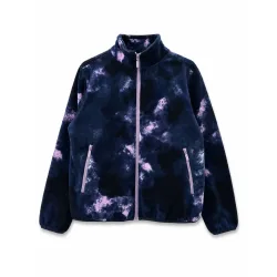 Mazine Damen Printed Fleece Jacke