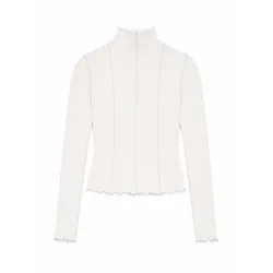 Mazine Damen Babylock Hems Turtleneck Longsleeve