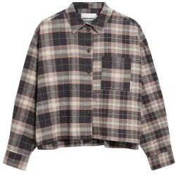 Armedangels Damen Nalaani Patched Check Bluse