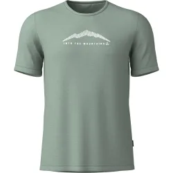 Löffler Herren Merino-Light Print T-Shirt