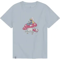 Bavarian Caps Damen Schlumpfines Schwammerlsofa T-Shirt