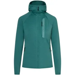 Bergzeit Basics Damen Allalinhorn Fleece Hoodie Jacke