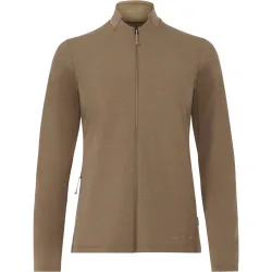 VAUDE Wintry Full-Zip LS Damen Biketrikot Beige, Damen, Größe: 38