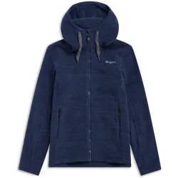 Bergans Damen Hareid Fleece Hoodie Jacke