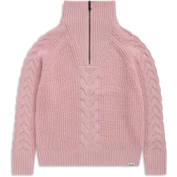 Bergans Damen Milde Knitted Wool Half Zip Pullover