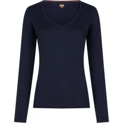 Icebreaker Damen Merino 200 Oasis V Neck Longsleeve