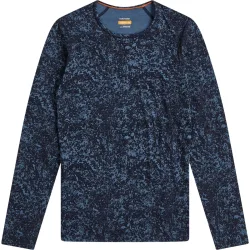 Icebreaker Damen Merino 200 Oasis Moss Bloom AOP Longsleeve