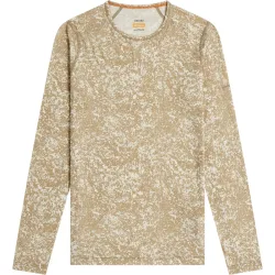 Icebreaker Damen Merino 200 Oasis Moss Bloom AOP Longsleeve