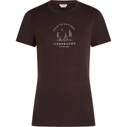 Icebreaker Damen Merino 150 Tech Lite Peaceful Pass T-Shirt