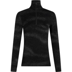 Icebreaker Damen 260 Oasis Vertex Half Zip Chillwave Longsleeve