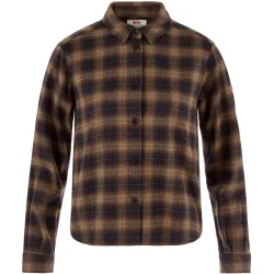 Fjällräven Damen Övik Boxy Flannel Bluse