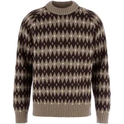 Fjällräven Herren Övik Jacquard Knit Pullover