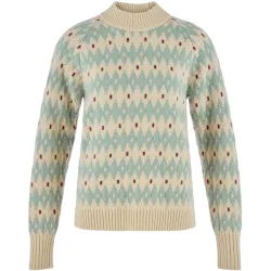 Fjällräven Damen Övik Jacquard Knit Pullover