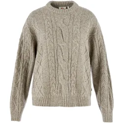 Fjällräven Damen Övik Cable Knit Pullover