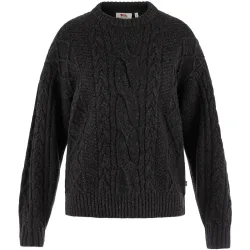 Fjällräven Damen Övik Cable Knit Pullover