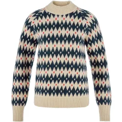 Fjällräven Damen Övik Jacquard Knit Pullover
