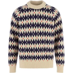 Fjällräven Herren Övik Jacquard Knit Pullover