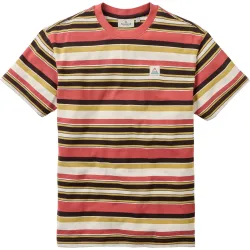 Passenger Herren Wild Pine Texture Stripe T-shirt