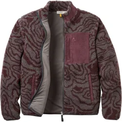Passenger Herren Trekker 2.0 Deep-Pile Sherpa Fleece Jacke