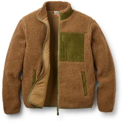 Passenger Herren Trekker 2.0 Deep-Pile Sherpa Fleece Jacke