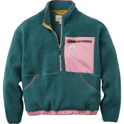 Passenger Damen Ravi Recycled Sherpa Fleece Pullover