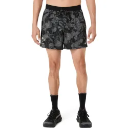 Asics Herren Fujitrail All Over Print 5'' Shorts