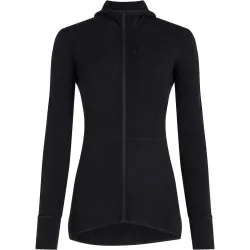 Icebreaker Damen 300 RealFleece Descender Hoodie Jacke