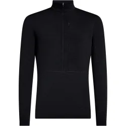 Icebreaker Herren 200 RealFleece Descender Half Zip Longsleeve