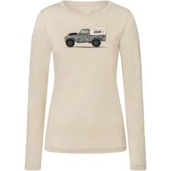 Super.Natural Damen Dog Excursion Longsleeve
