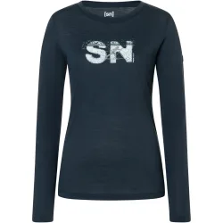 Super.Natural Damen Cross Country Logo Longsleeve