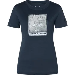 Super.Natural Damen Snow Drops Bio J T-Shirt