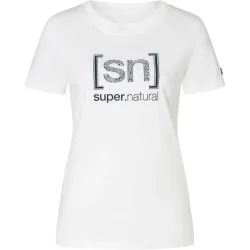 Super.Natural Damen Logo Sn Bandana Bio C T-Shirt