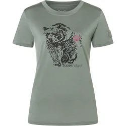 Super.Natural Damen Brownie The Bear Bio J T-Shirt